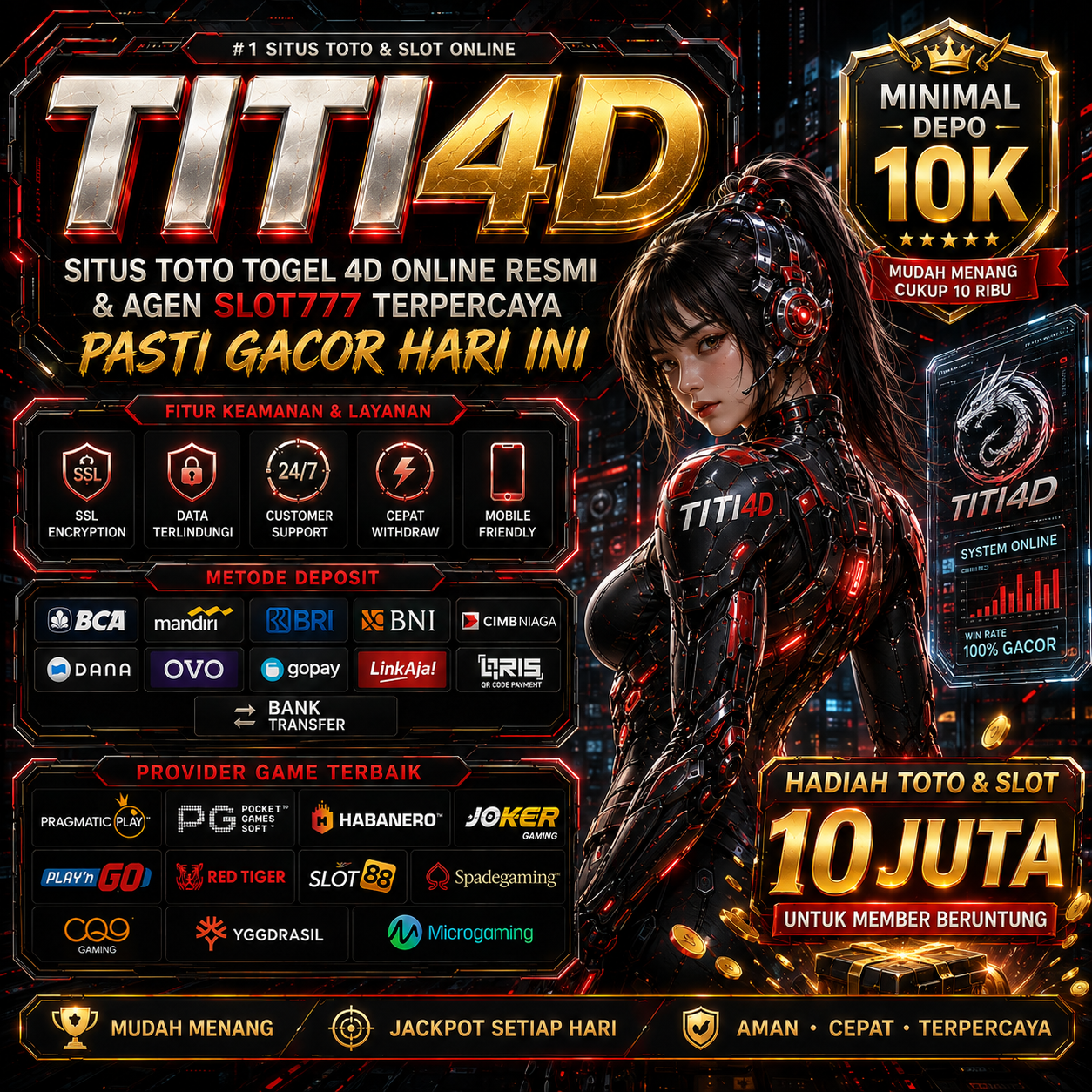 TITI4D : skans.edu Situs Toto Togel 4D online Resmi & Agen Slot777 Terpercaya Pasti Gacor Hari Ini